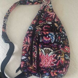Vera Bradley sling back bag